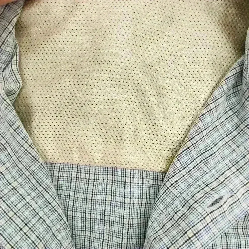 The North Face Men’s Short Sleeve Button Down Plaid Size Large